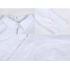 Mens Button Up Shirts Long Sleeve Linen Beach Casual Cotton Summer Lightweight Tops(1 White)