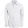 Mens Button Up Shirts Long Sleeve Linen Beach Casual Cotton Summer Lightweight Tops(2 White)