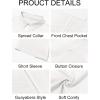 Runcati Mens Cuban Guayabera Shirts Button Down Short Sleeve Shirt Casual Mexican Summer Beach Wedding Tops with Pocket(White)