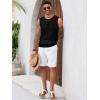 Runcati Mens Knit Sleeveless Tank Tops Casual Hollow Out T Shirts Beach Summer See Through Tops(Black)