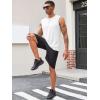 Runcati Mens Muscle Tank Tops Sleeveless Workout Gym Slim Fit Henley Shirt Casual Basic Summer Beach Tops(White)