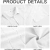 Runcati Mens Short Sleeve Guayabera Shirts Linen Cotton Button Down Mexican Embroidered Cuban Wedding Shirt Summer Beach Tops(04 White)