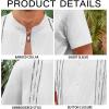 Runcati Mens Short Sleeve Guayabera Shirts Linen Cotton Button Down Mexican Embroidered Cuban Wedding Shirt Summer Beach Tops(05 White)