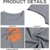 Runcati Mens Sleeveless Tank Tops Workout Gym Muscle Shirts Palm Tree Vintage Hawaiian Summer Beach T Shirts(Gray)