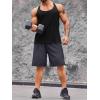 Runcati Mens Workout Tank Top Y-Back Sleeveless Gym Training Athletic T-Shirts
