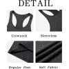 Runcati Mens Workout Tank Tops Gym Muscle Athletic Sleeveless T Shirts Bodybuilding Training Fitness Tops(Dark Grey)
