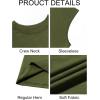 Runcati Mens Workout Tank Tops Sleeveless Muscle Cut Off Shirt Athletic Gym T Shirts(Army Green)