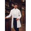 Mens Steampunk Medieval Jacket Pirate Viking Renaissance Costume Formal Tailcoat Gothic Victorian Halloween Tuxedo Coats(Y-white)