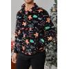 Runcati Mens Ugly Christmas Sweatshirt Fuzzy Sherpa Long Sleeve Hoodie Printed Kangroo Pocket Soft Pullover Tops(Picture Color)
