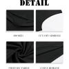 Runcati Mens Sleeveless Hoodies Workout Hooded Tank Tops Muscle Gym Bodybuilding Fitness Training T Shirts(Dark Grey)