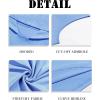 Runcati Mens Sleeveless Hoodies Workout Hooded Tank Tops Muscle Gym Bodybuilding Fitness Training T Shirts(Blue)