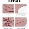 Runcati Mens Sleeveless Hoodies Workout Hooded Tank Tops Muscle Gym Bodybuilding Fitness Training T Shirts(Pink)
