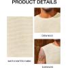 Runcati Mens Waffle Tank Tops Sleeveless T-Shirts Athletic Muscle Summer Beach Hippie Shirts(Beige)