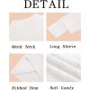 Runcati Mens Mock Turtleneck Sweater Slim Fit Casual Ribbed Knitted Pullover Fall Winter Basic Warm Sweaters(White)
