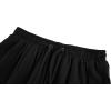 Boys Kids Medieval Ankle Pants Renaissance Viking Pirate Costume Lace Up Tapered Banded Gothic Trousers(Black)