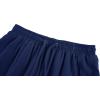 Boys Kids Medieval Ankle Pants Renaissance Viking Pirate Costume Lace Up Tapered Banded Gothic Trousers(Navy)