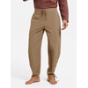 Runcati Mens Medieval Pirate Pants Renaissance Viking Ankle Banded Baggy Pants Lace Up Retro Halloween Costume Trousers(Brown)