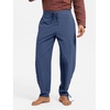 Runcati Mens Medieval Pirate Pants Renaissance Viking Ankle Banded Baggy Pants Lace Up Retro Halloween Costume Trousers(Navy)