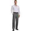 Runcati Mens Baggy Dress Pants Wide Leg Pleated Casual Slacks 30″/32″/34″(Dark Grey)