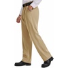 Runcati Mens Baggy Dress Pants Wide Leg Pleated Casual Slacks 30″/32″/34″(Khaki)