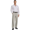Runcati Mens Baggy Dress Pants Wide Leg Pleated Casual Slacks 30″/32″/34″(Light Grey)