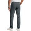 Runcati Mens Golf Pants Stretch Dress Work Pants Casual Slacks 30″/32″/34″(Dark Grey)