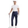 Runcati Mens Golf Pants Stretch Dress Work Pants Casual Slacks 30″/32″/34″(Navy)