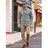 Runcati Mens Shawl Collar Cardigan Sweater Cable Knit Fall Winter Sweaters(Grey)